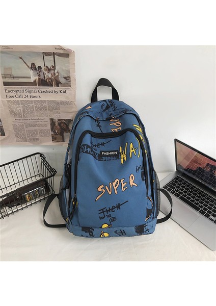 Öğrenci Sırt Çantası - Mavi (Yurt Dışından) fiyatları