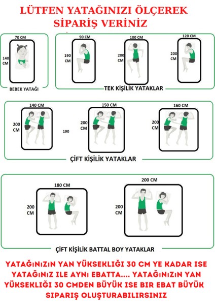 Nart Home Fitted Kapitone Yatak Koruyucu Alez Pamuk 120x200 (9 Farklı Ebat)