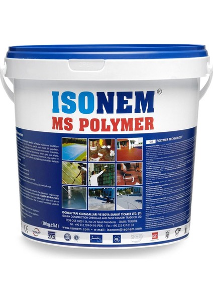 Isonem Ms Polymer 10 kg Beyaz