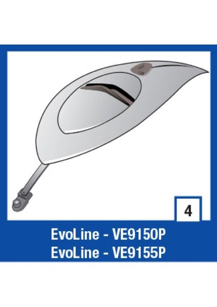 Evolıne Tepe Havalandırma Mat VE9155P