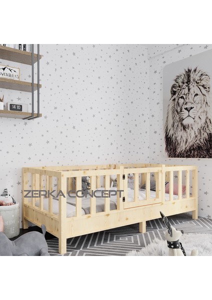Polo Ithal Ladin Doğal Ahşap Montessori Karyola 90 x 190 cm fiyatları