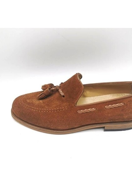 Taba Süet Püsküllü Erkek Ayakkabı1010 fiyatları