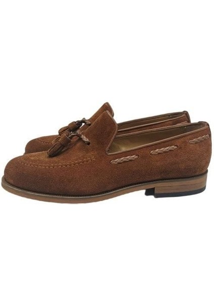 Taba Süet Püsküllü Erkek Ayakkabı1010 modelleri