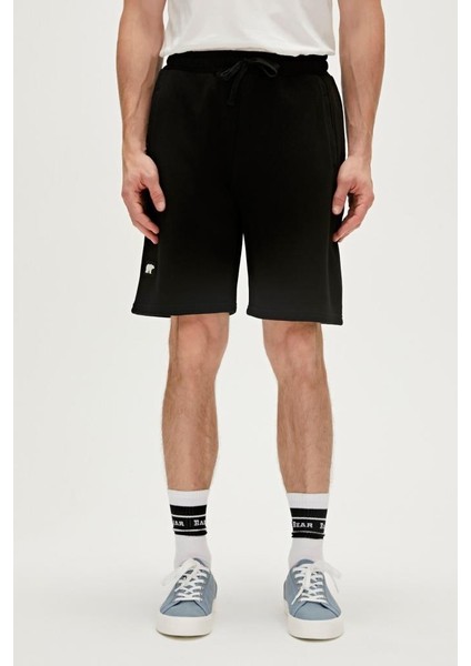 Badbear Erkek Crux Sweatshort Siyah