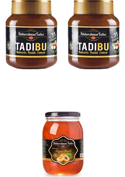 Kayısı Reçeli 1500 gr +Abdurrahman Tatlıcı Tadıbu x 2 Adet