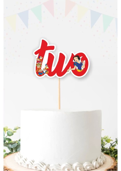 Pamuk Prenses Two Pasta Süsü *kalın Kağıt