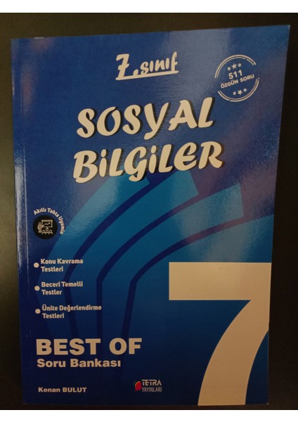 Tetra 7. Sınıf Sosyal Bilgiler Soru Bankası Best Of