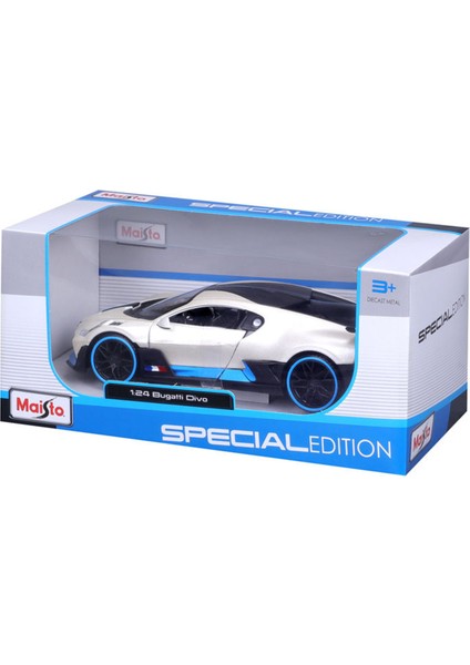 1/24 Bugatti Divo Model Araba - Beyaz