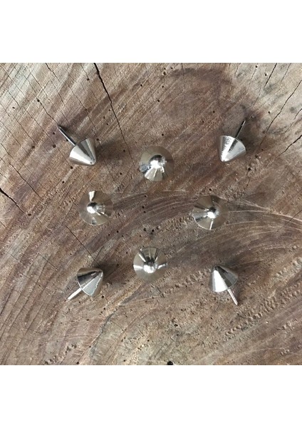 Konik Sivri Kabara Raptiye Koltuk Çivisi Nikel 11MM 1000 Adet