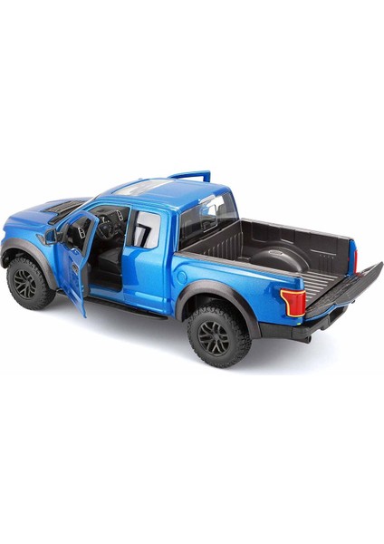 1/24 2017 Ford Raptor Model Araba - Mavi modelleri