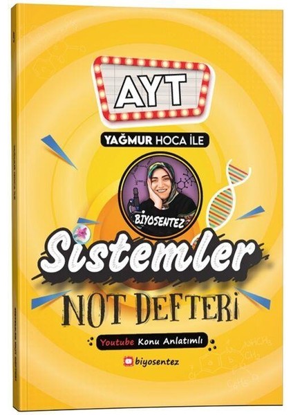 Ayt Biyosentez Sistemler Not Defteri Tamamı El Yazılı Yağmur Hoca