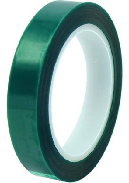 Isıya Dayanıklı Polyester Yeşil Bant 30 mm 33 Metre