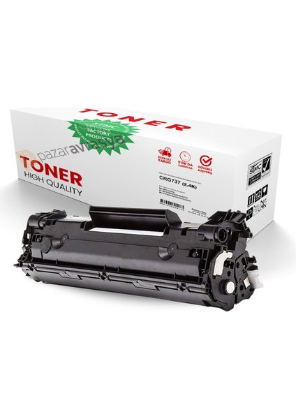 Canon I-Sensys MF211/MF212W CRG-737 Muadil Toner /WB/CRG737