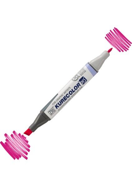 Kurecolor KC3000 Twin S Marker Kalem 225 Pink