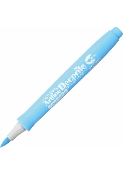 Decorite Marker Kalem Fırça Uçlu Pastel Blue