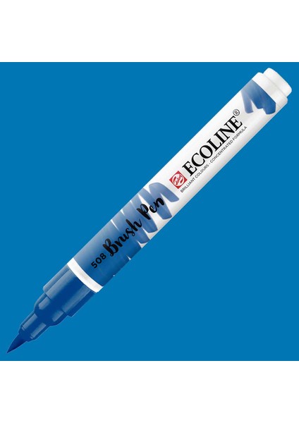 Ecoline Brush Pen Fırça Uçlu Kalem 508 Prussian Blue