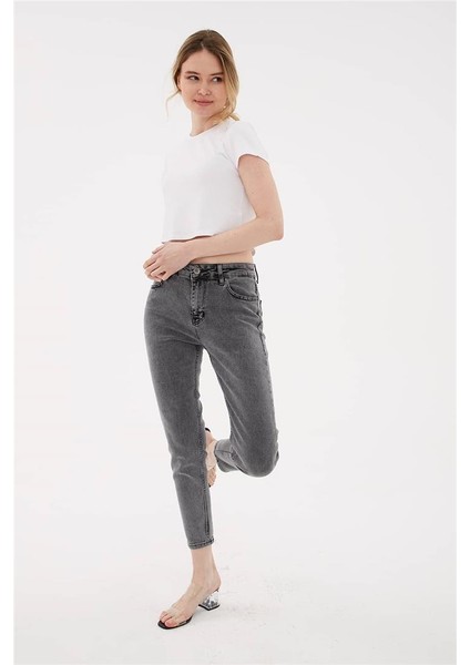 Denim Pantolon Gri / Grey