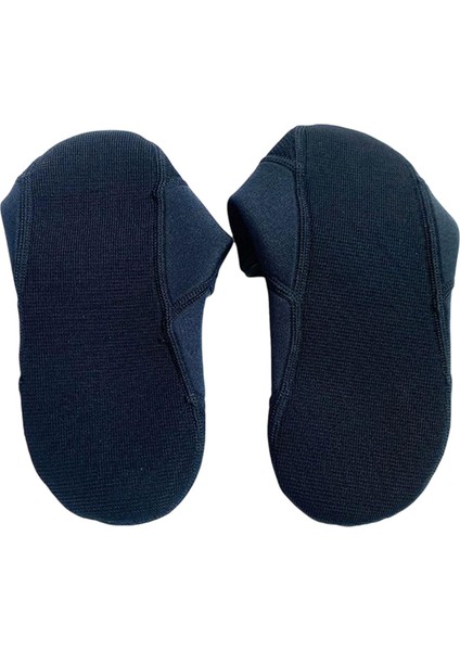 2 Çift 3mm Neopren Tüplü Dalış Çorapları Su Geçirmez Yüzme Botu Yetişkin L (Yurt Dışından)
