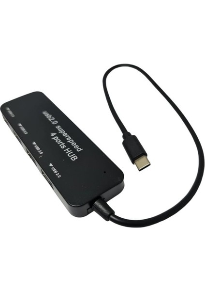 Nivatech Typec - 4port USB 2.0 Çoklayıcı USB Hub