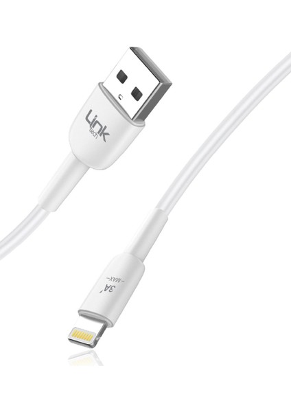 K601 Fast 1m 3A Lıghtnıng USB Şarj Kablosu