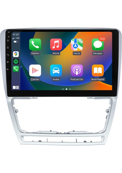Skoda Octavia (2008-2012) Android 14 Multimedya - 4 GB Ram - 64 GB Hafıza - Carplay CRV-4481XD
