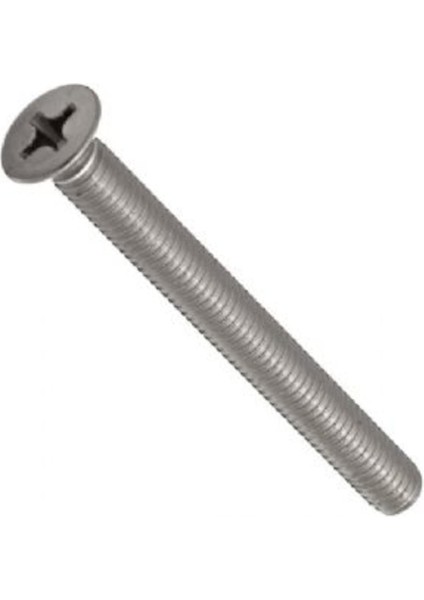 5X30 Mm. Yhb Metrik Yıldız Havşa Başlı Civata 10 Adet Paket