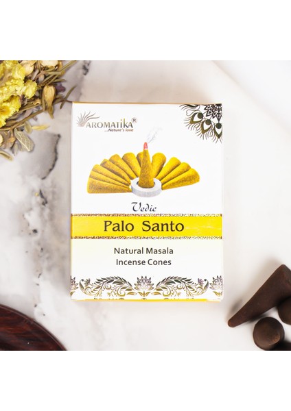 Aromatika Palo Santo Kokulu Konik Tütsü