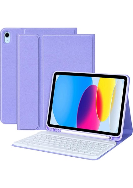 Apple iPad Pro 9.7" Kılıf A1673 A1674 A1675 Kablosuz Klavyeli Kılıf Mobax