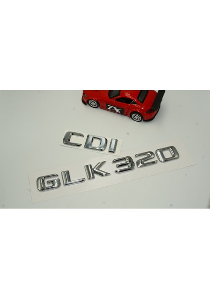 Benz Glk 320 Cdı Bagaj Krom Metal 3m 3D Yazı Logo