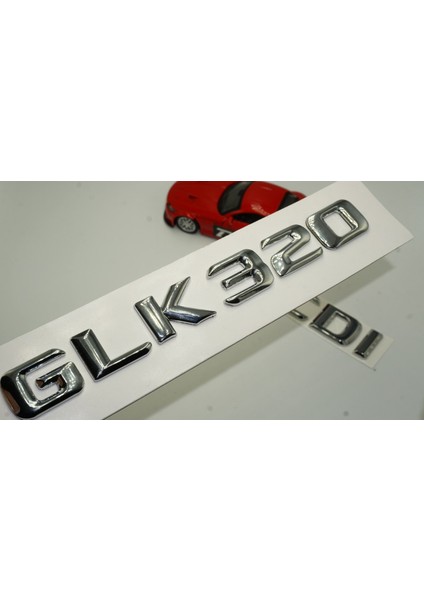 Benz Glk 320 Cdı Bagaj Krom Metal 3m 3D Yazı Logo