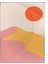 Renkli Manzara Modern Sanat Tuval Poster P-000793 1