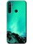 Huawei P40 Lite E Kılıf Baskılı Kapak - Aurora + 5d Tam Kaplayan Cam 1