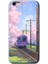 Apple iPhone 6s Kılıf Baskılı Kapak - Rails Paint + 5d Tam Kaplayan Cam 1