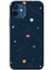 Apple iPhone 12 Mini Kılıf Baskılı Kapak - Çizim Gezegen +Tam Kaplayan Mat Seramik 1