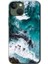 Apple iPhone 13 Kılıf Baskılı Kapak - Deniz Kıyısı +Tam Kaplayan Mat Seramik 1