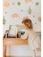 Gökkuşağı ve Bohem Figürler Çocuk Bebek Odası Sticker Seti 1