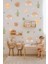 Gökkuşağı ve Bohem Figürler Çocuk Bebek Odası Sticker Seti 2