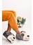 Unisex Köpek Figürlü Peluş Panduf Ev Pandufu Ev Botu 3