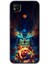 Xiaomi Redmi 9c Kılıf Baskılı Kapak - Ballı Baykuş +Tam Kaplayan Mat Seramik 1