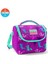 Kids Koyu Pembe Su Yeşili Peri Desenli Thermo Beslenme Çantas 11803 1