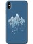 Apple iPhone Xs Max Kılıf Baskılı Kapak - Iceberg +Tam Kaplayan Mat Seramik 1
