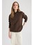 Kapüşonlu Basic Sweatshirt Z9351AZ22AU 3
