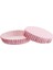 Depposite Cupcake Kalıbı Pet Kapsül Oval Model Kek Kalıbı - 100 Adet Pembe Küçük Puanlı 2x8.5x4.6 cm 1