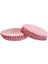 Depposite Cupcake Kalıbı Pet Kapsül Oval Model Kek Kalıbı - 100'LÜ Puantiyeli Pembe 2x8.5x4.6 cm 1