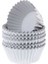 Depposite Metalik Folyo Cupcake Kalıbı Muffin Pet Kapsül No:3 - 150 Adet Gümüş 3.5 cm 1