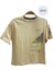 Mojo Garson Erkek Çocuk Baskılı Kasa Kol T-Shirt 1583 Kahverengi 4