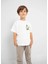 Erkek Çocuk Kısa Kol T-Shirt Krem 3015 1