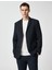 Basic Blazer Ceket Düğmeli Cep Detaylı 2