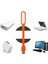 Çok Renkli(9 Renk) Esnek Taşınabilir USB Kitap Okuma Aydınlatma Ledi Gece Lambası Leptop-Notebook Uyumlu 2