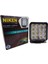 16 LED Kare Kalın Kasalı Off Road Sis Farı Çalışma Lambası (12V-24V Uyumlu) 1